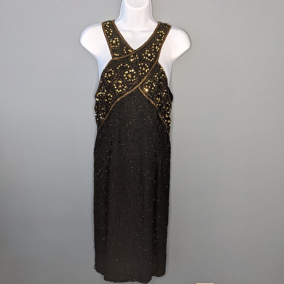 VTG Sténay Beaded Dress (Flapper Dress) - Picture 1 of 6